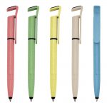 Caneta Fibra de Bambu Touch com Suporte