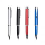 Caneta Semimetal Retrátil