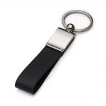 Chaveiro Metal Couro